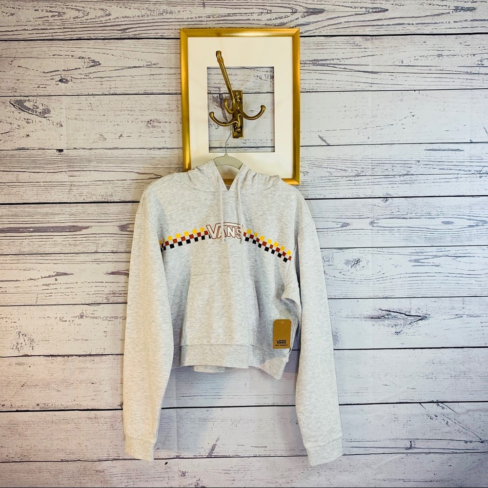 NWT Cropped VANS hoodie Sz:xl
